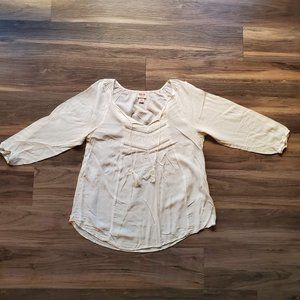 EUC! Mossimo Pintucked Boho Top